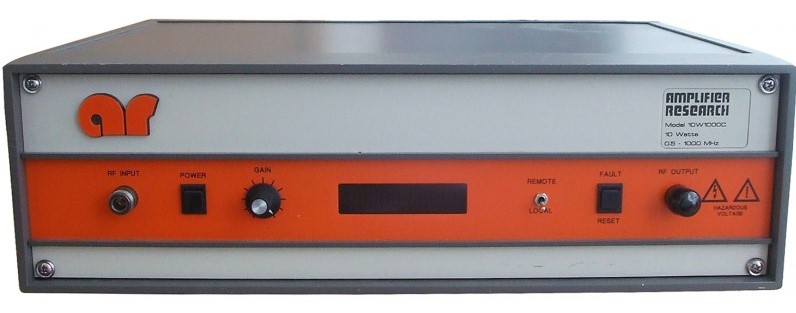 Amplifier Research 10W1000C RF Amplifier, 500 kHz to 1 GHz, 10W