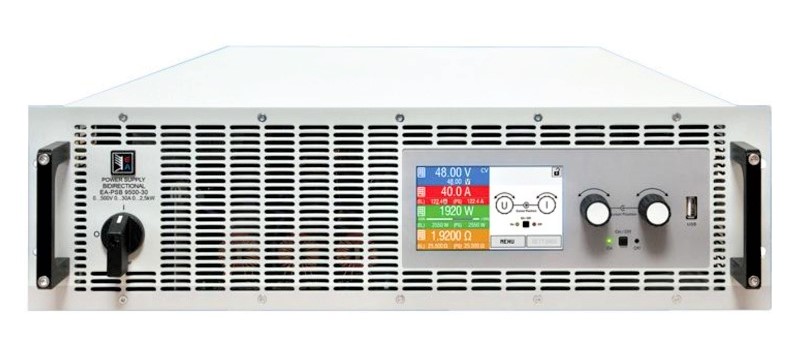 EA Elektro-Automatik PSB91000-40 Bi-Directional DC Power Supply, 1000V, 40A, 15kW