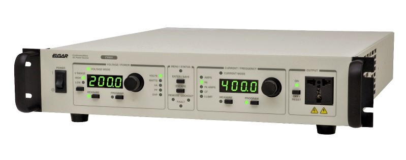 Elgar CW1251P AC Power Source, 1250VA, 45-500 Hz, Programmable, 1 Phase