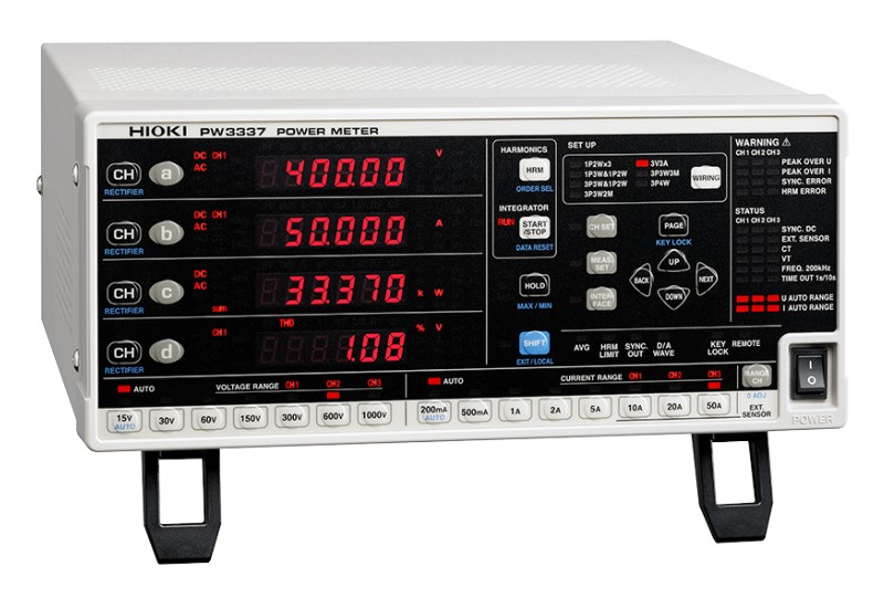 Hioki PW3337 3-Channel  Power Meter