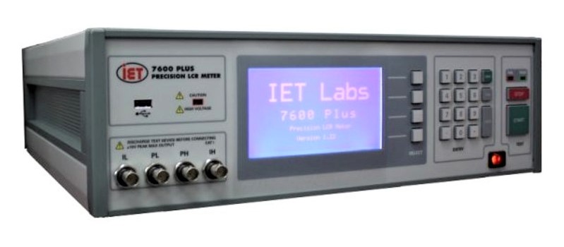IET Labs 7600 PLUS LCR Meter, 10 Hz - 2 MHz
