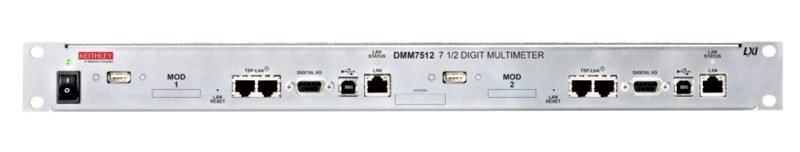 Keithley DMM7512 Dual Channel Sampling Multimeter, 7.5 Digit