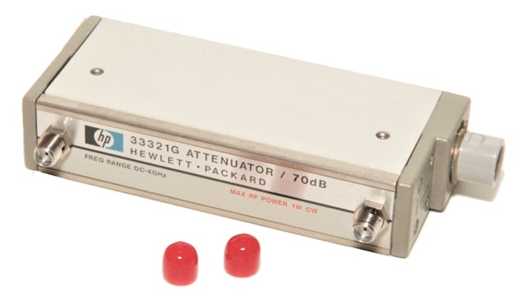 Keysight / Agilent 33321G Programmable Step Attenuator, DC - 4 GHz, 70 dB  