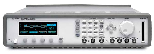 Keysight / Agilent 81130A Pulse Data Generator, 400/660 MHz and 1.32 Gb/s