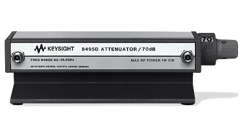 Keysight / Agilent 8495D Step Attenuator, DC to 26.5 GHz, 0 - 70 dB, 10 dB steps