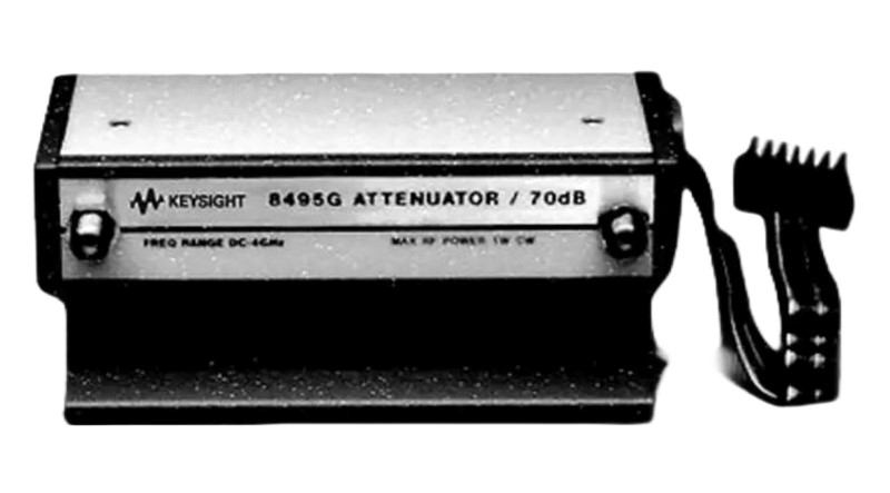 Keysight / Agilent 8495G Attenuator, Programmable, DC - 4 GHz, 70 dB, 10 dB Steps