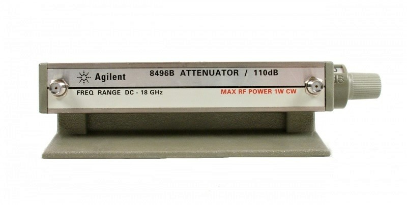Keysight / Agilent 8496B Attenuator, DC to 18 GHz, 0 to 110 dB, 10 dB steps