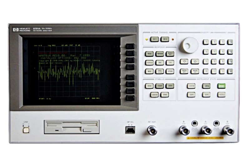 Keysight / Agilent 8751A Network Analyzer, 5 Hz - 500 MHz