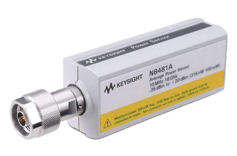 Keysight / Agilent N8481A Power Sensor, Thermocouple, 10 MHz - 18 GHz, -35 dBm to +20 dBm