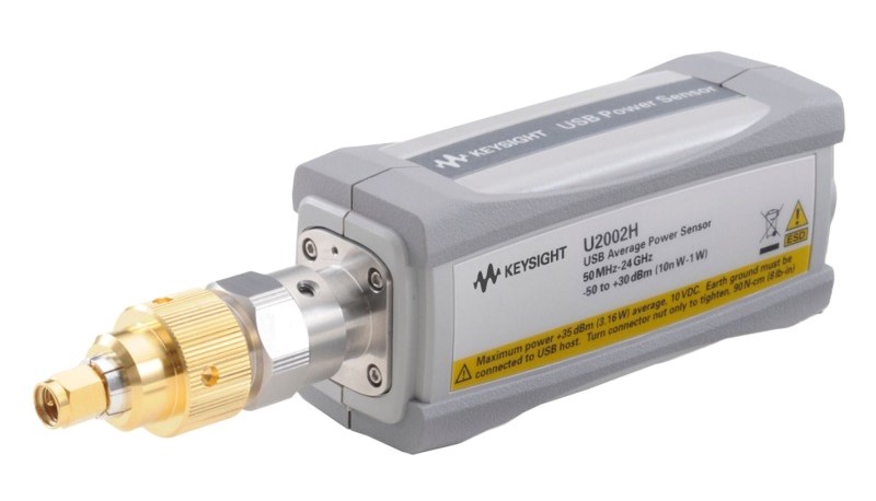 Keysight / Agilent U2002H USB Power Sensor, 50 MHz to 24 GHz, -50 dBm to +30 dBm