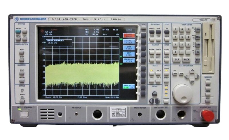 Rohde & Schwarz FSIQ26 Vector Signal Analyzer, 20 Hz - 26.5 GHz