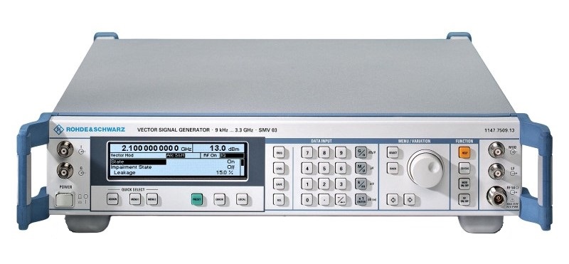 Rohde & Schwarz SMV03 Vector Signal Generator, 9 kHz - 3.3 GHz