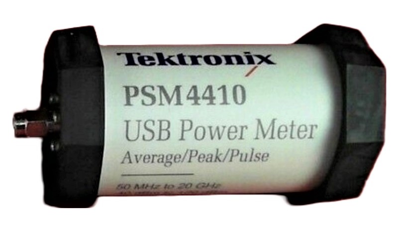 Tektronix PSM4410 USB Power Sensor, 50 MHz - 18 GHz, -40 dBm to +20 dBm, 3.5mm