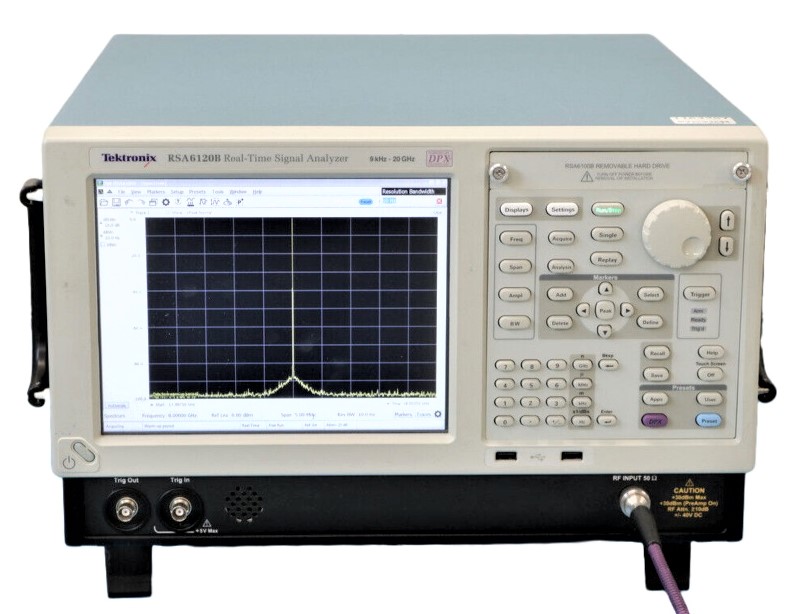 Tektronix RSA6120B Real-Time Spectrum Analyzer, 9 kHz - 26.5 GHz