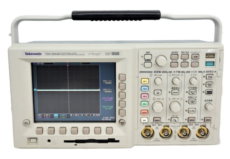 Tektronix TDS3044B Oscilloscope, 400 MHz, 4 Ch., 5 GS/s