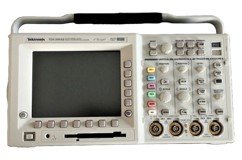 Tektronix TDS3064B Oscilloscope, 600 MHz, 4 Ch., 5 GS/s