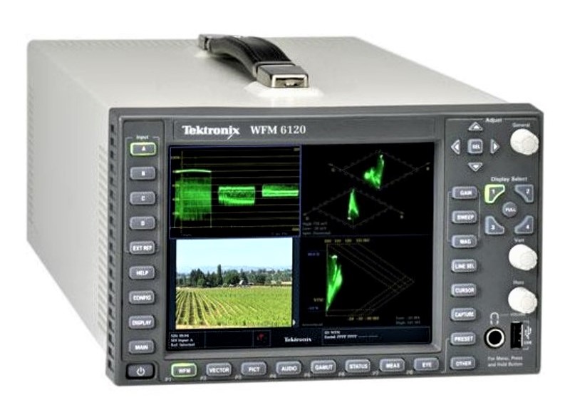 Tektronix WFM6120 Advanced Waveform Monitor, HD/SD