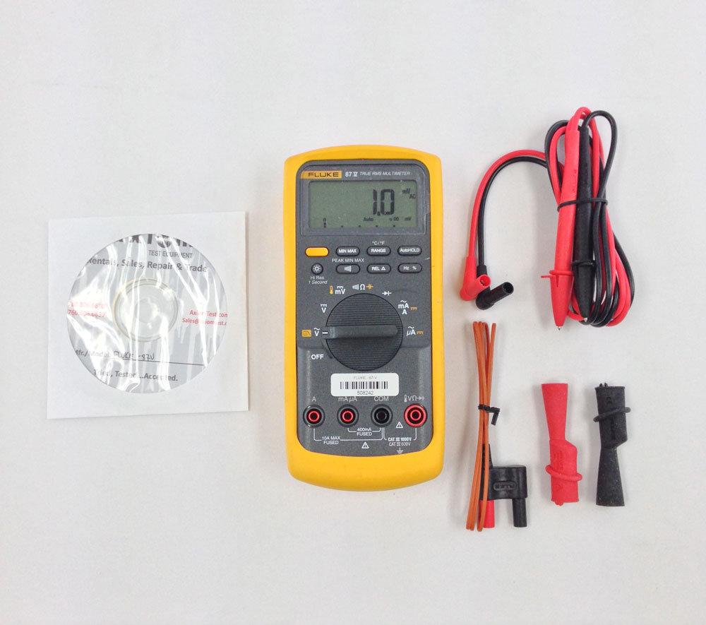 Rent or Buy Fluke 87V High Accuracy TrueRMS Digital Multimeter