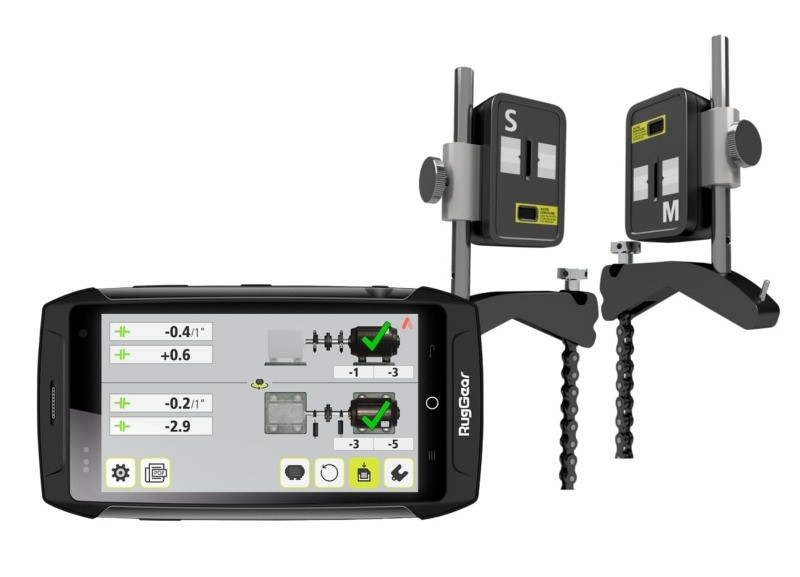 ACOEM (VIBRALIGN) AT100 Wireless Laser Shaft Alignment System Rental