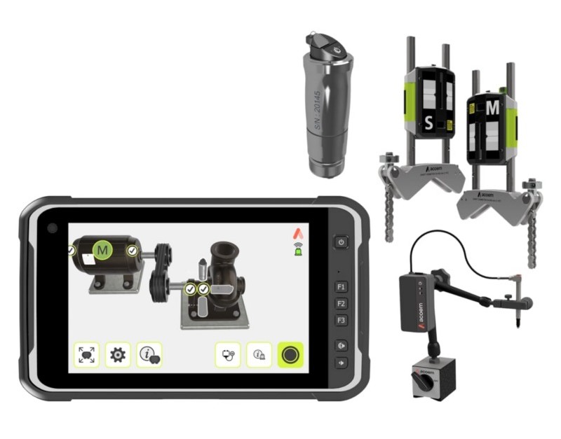 VibrAlign RT-300 Laser Shaft Alignment and Machinery Diagnostics Tool