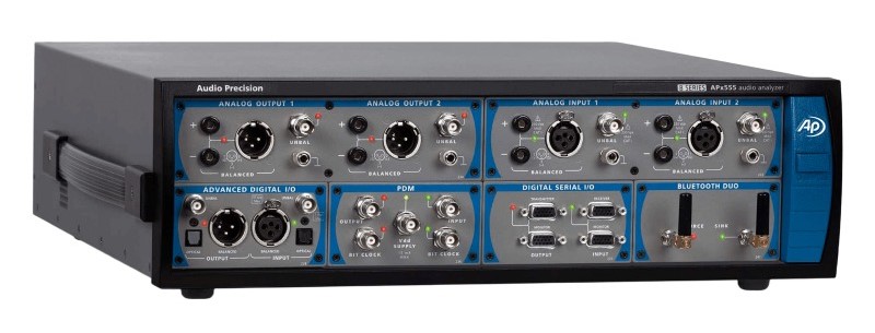 Audio Precision APX555B Audio Analyzer, 2 Channel, with ADC