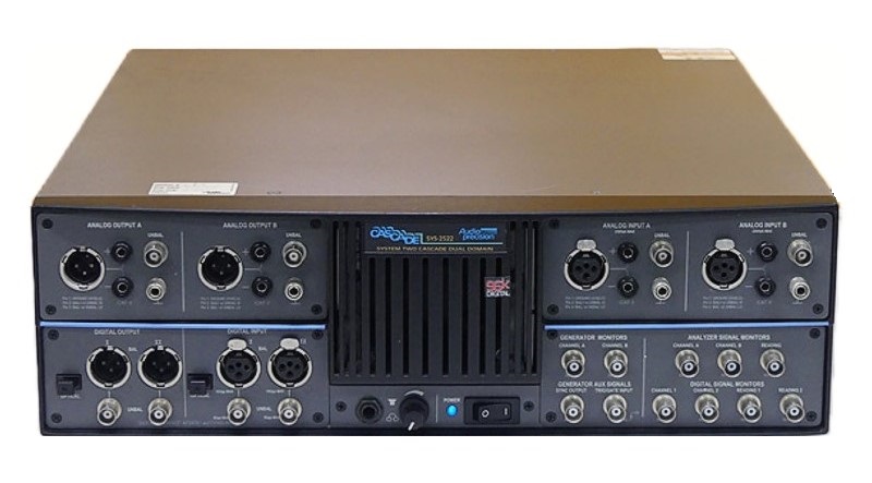 Audio Precision SYS-2522A System Two Cascade Audio Analyzer, Dual Domain