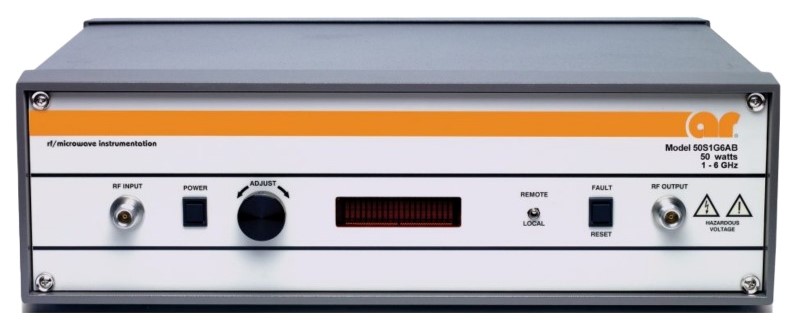 Amplifier Research 50S1G6AB Microwave Amplifier, 1 - 6 GHz, 50W