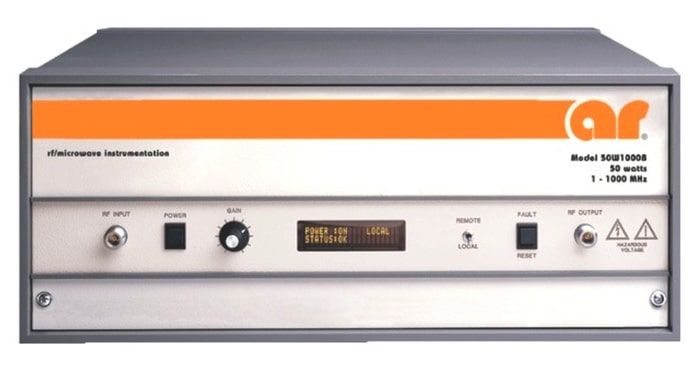 Amplifier Research 50W1000B RF Amplifier, 1 MHz - 1000 MHz, 50W
