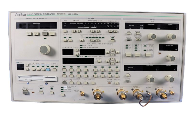 Anritsu MP1763C Pulse Pattern Generator, 12.5 GB/s