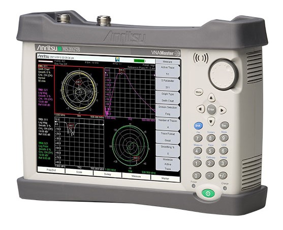 Anritsu MS2025B VNA Master, Handheld Network Analyzer, 500 kHz - 6 GHz