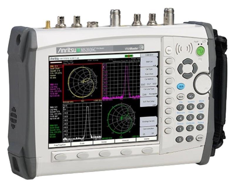 Anritsu MS2026C VNA Master, Handheld Network Analyzer, 5 kHz up to 6 GHz