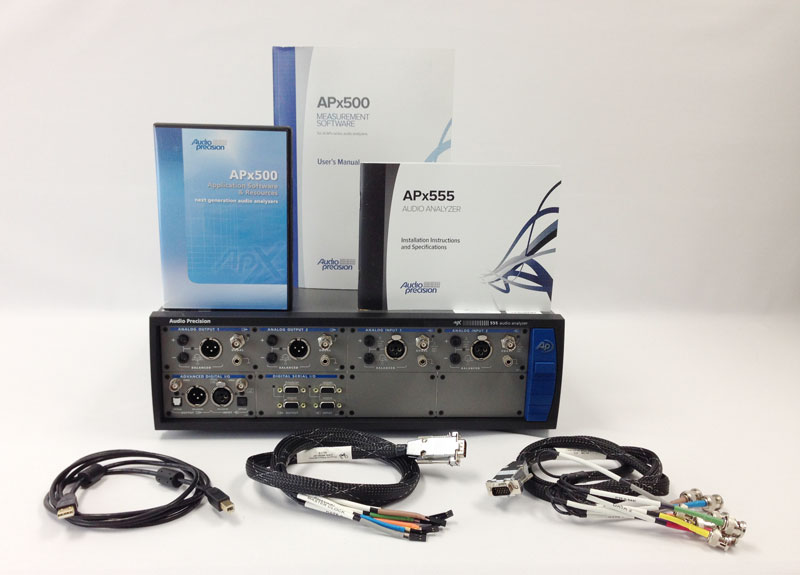Audio Precision APX555 Audio Analyzer, 2 Channel 3