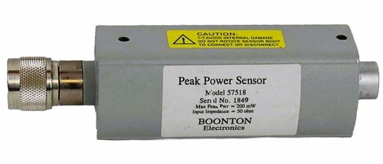 Boonton 57518 Peak Power Sensor, 0.5 - 18 GHz, -50 dBm to +20 dBm