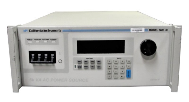 California Instruments 5001IX SERIES II AC and DC Source and Power Analyzer, 5KVA, 1 Phase