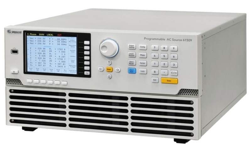 Chroma 61509 AC Source, 0-350V, 15 to 2kHz, 6kVA, 1 or 3 Phase