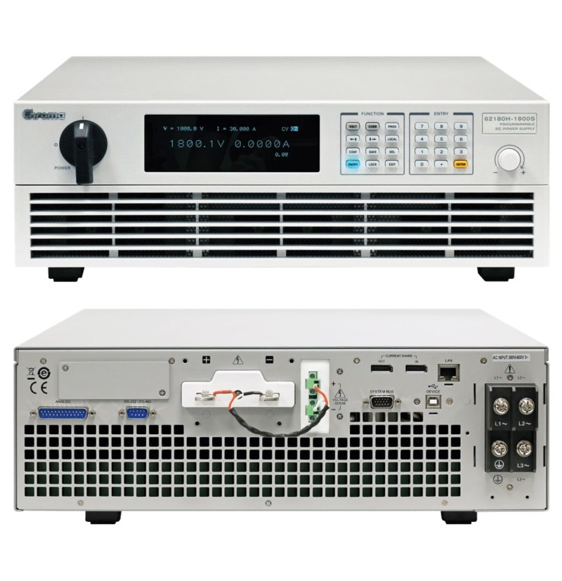 Chroma 62050H-600S Programmable DC Power Supply, 600V, 8.5A, 5KW, w/ Solar Array Simulation