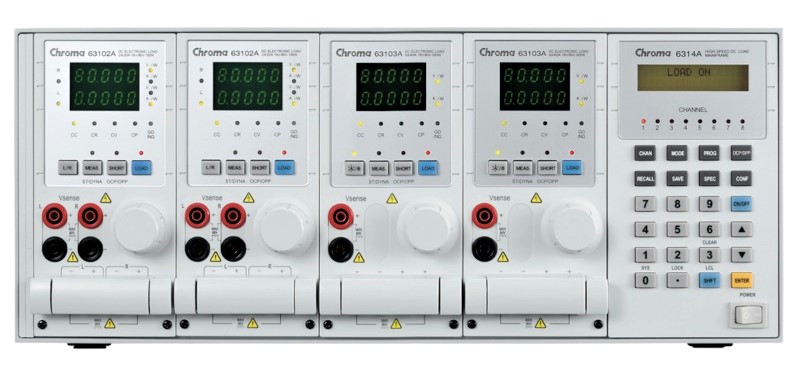 Chroma 63101A Programmable DC Electronic Load, 200W, 40A, 80V