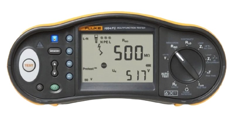 Fluke 1664FC Multifunction Installation Tester