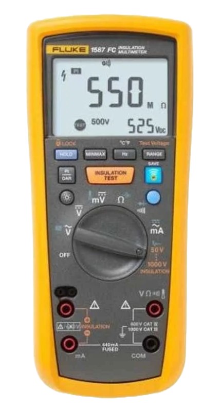 Fluke 1587 Insulation Multimeter Tester, 1000V