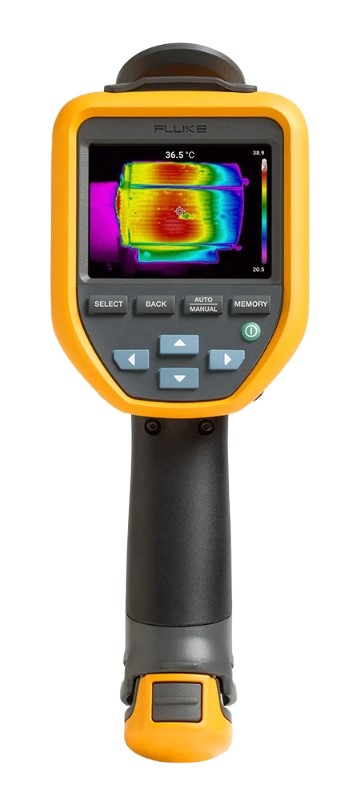 Fluke TIS55 PLUS Infrared Thermal Camera, 256 x 192 pixels, -20 to 550 C