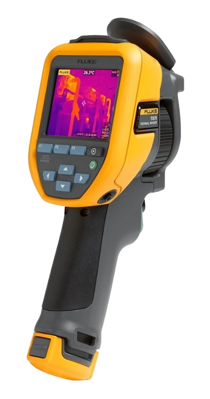 Fluke TIS75 PLUS Infrared Thermal Camera, 384 x 288 pixels, -20 to 550 C