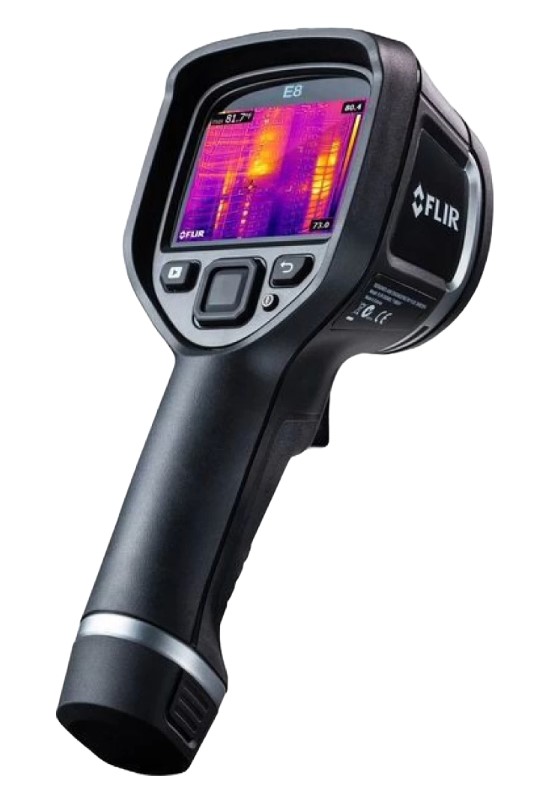 Flir E8-XT Infrared Thermal Camera, 320 x 240 pixels, -20 to 550 C