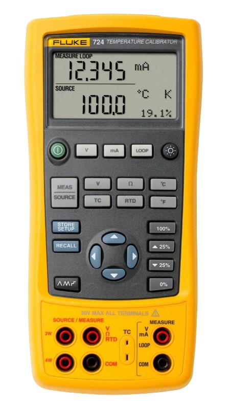 Fluke 724 Handheld Temperature Calibrator