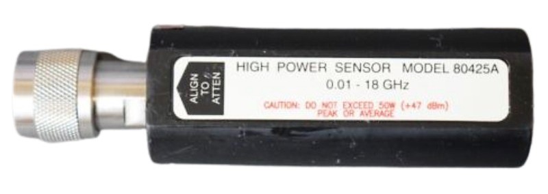 Gigatronics 80425A Power Sensor, 10 MHz - 18 GHz, +47 dBm to -34 dBm, 50W modulation (40 kHz)