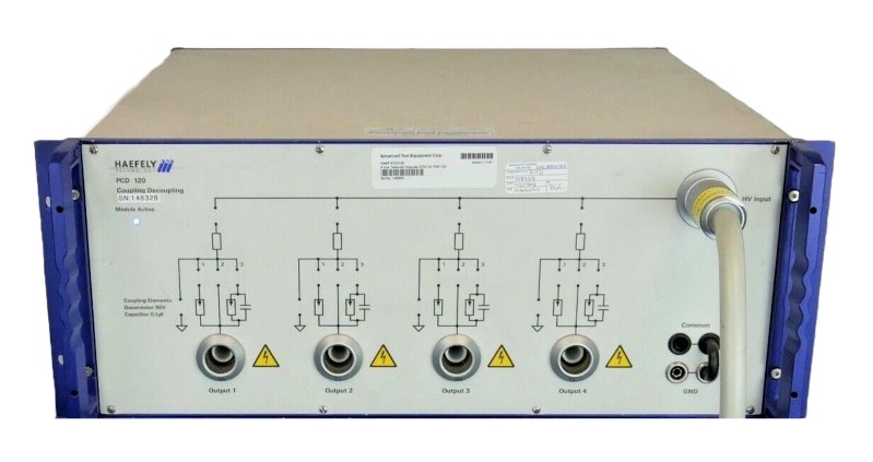 Haefely PCD120 4 line Telecom Impulse CDN for PIM 120