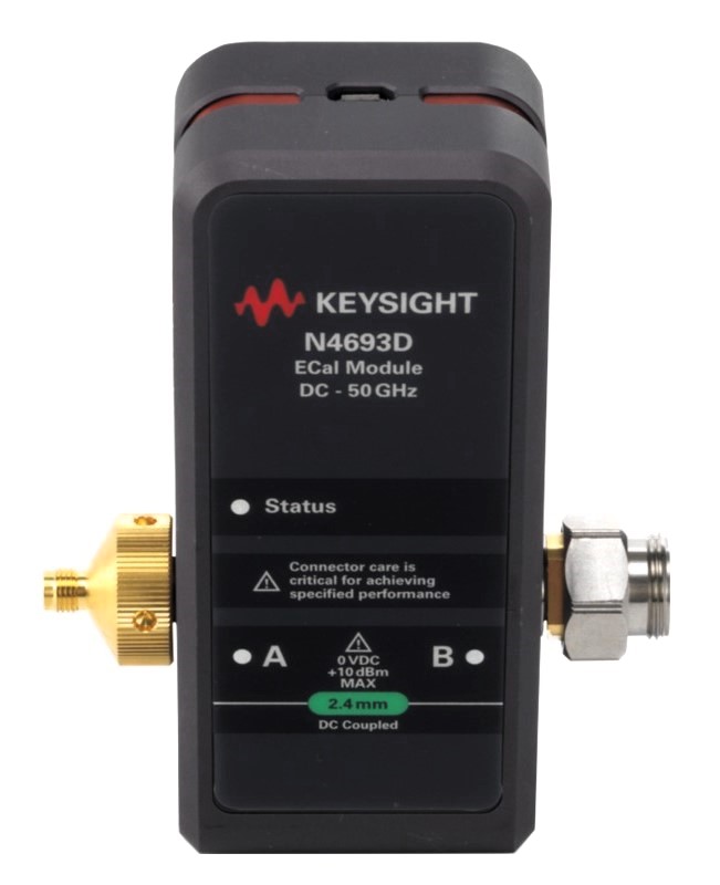 Keysight / Agilent N4693D Electronic Calibration Module (ECal), 50 GHz, 2.4 mm, 2-port