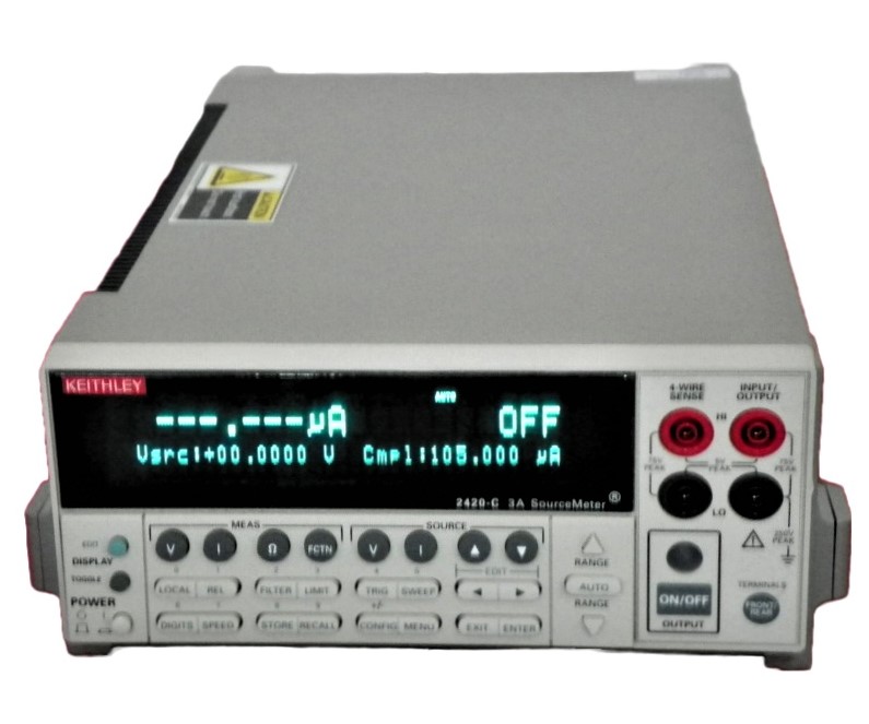 Keithley 2420-C High Current Sourcemeter, 60V, 3A, 60W w/ Contact Check