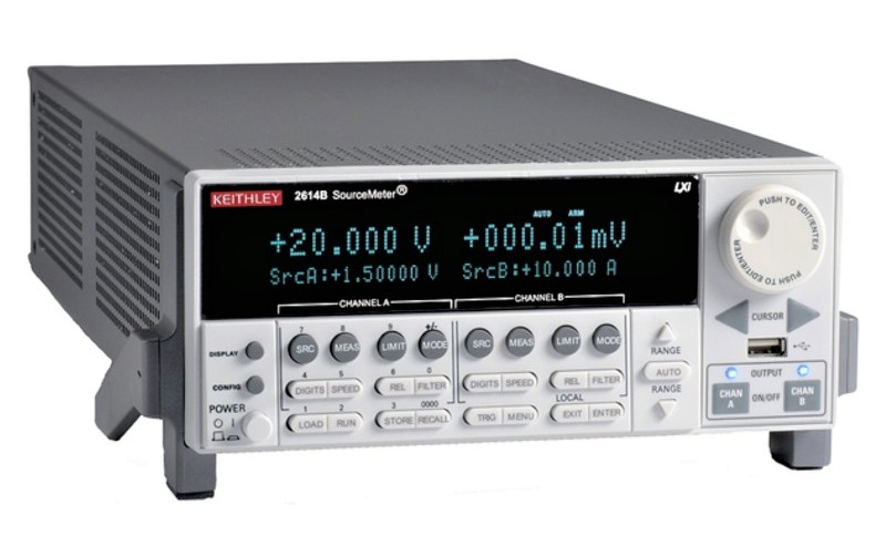 Keithley 2614B SourceMeter, 10A DC, 200V, 200W, 100fA / 100nV, 2 Ch.