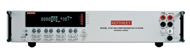Keithley 2750 Multimeter Data Acquisition and Datalogging System