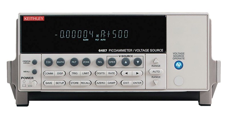 Keithley 6487 Picoammeter and Voltage Source